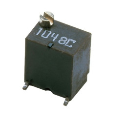 Potencjometr dostrojczy SMD 0.25W 14 -zwoje Regulacja górna