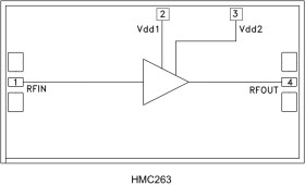 Low Noise Amplifier Chip, 24 - 36 GHz
