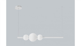 Lampa Wisząca Ufo Na E27, Klosz Kopuła W Kolorze Biało-Zielonym K-3515 Kaja...