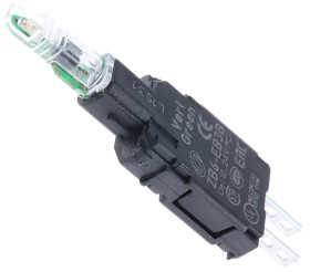 Moduły podświetlające styków Schneider Electric Harmony XB6 blokada Blok świetlny 30V ac/dc LED kolor Zielony