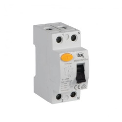 Wyłącznik różnicowoprądowy 2P 25A 0,1A typ A KRD6-2/25/100-A VDE 23225