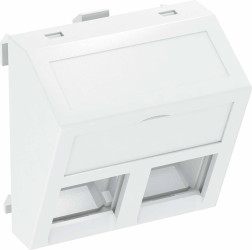 Obsługa technologii danych 45x45mm sw-gr OBO Bettermann, 6119288, szary, (S x W x G) 45 x 45 x 26 mm