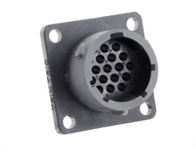 Złącze wielostykowe przemysłowe 19-pinowe Montaż na kablu Gniazdo Souriau Sunbank by Eaton