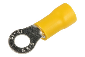 Końcówka; M5; oczkowa; izolowany; 01103-RV5.5-5; żółty; proste; na przewód; 4÷6mm2; cynowane; zaciskany