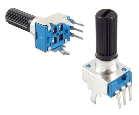 POTENCJOMETR OBROTOWY 100K LINIOWY R9011-B100K (5 SZTUK) (POT9011-100K)