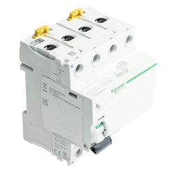 RCCB, Typ AC, 4-biegunowy, 100A, 300mA, Schneider Electric, A9 Acti9 415V ac