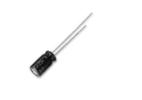 Kondensator 47μF 35V dc Radialny, Otwór przelotowy Panasonic