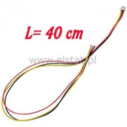 Przew. do płytek styk. Ż 3pin 2.0mm- poj