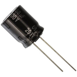 Panasonic EEU-EE2W220S Capacitor Radial 7.5mm 22&#xB5;F 450V 20% &#xD8;16mm