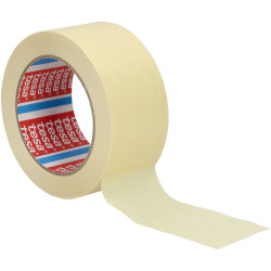 tesa 04329 PV1 Finely Cr&#xEA;ped Paper Masking Tape 50mm x 50m