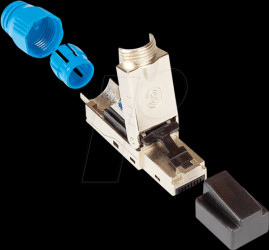 GC-N0149 RJ45 plug, field attachable, Cat.8.1, steel