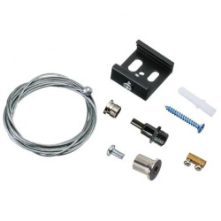 Zawiesie linkowe LUXsystem-3F set czarne black 1,5m