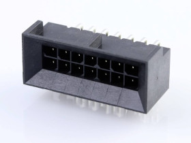 Molex 444281402 Listwa kołkowa, męska, do wbudowania, standardowa, piny: 14, 1 szt.