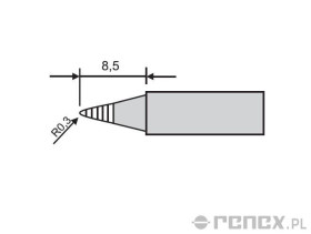 Grot do stacji GOOT RX-802AS i RX-852AS - BM