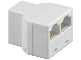 T-Adapter ISDN Gniazdo RJ45 (8P8C) 2x gniazd RJ45 (8P8C)