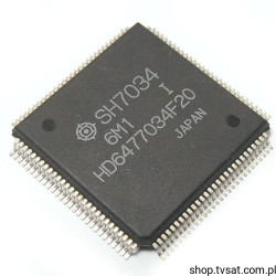 HD6477034F20 USED RISC Engine SMD-QFP112 HITACHI
