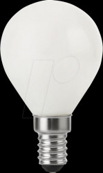 LX023830308 E14 LED lamp, 4 W, 310 lm, 2500 K, opal, filament, dimmable