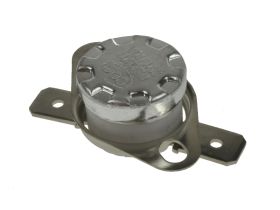 Termostat; bimetaliczny; KSD301A-180OF1-C; NC; 180°C; 150°C; 10A; 250V AC; metal fi 16x12mm z uchwytem ruchomym; konektory 6,3mm