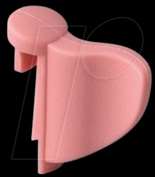 A1104003 TOP KNOBS marking element WING, pastel pink