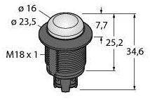 Lampa okrągła Turck S18LGXXPT światło ciągłe