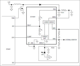 76V, APD, Dual Output Current Monitor