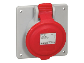 P17 TEMPRA PRO gniazdo tablicowe 16A 3p+z 400v ip44 555188 LEGRAND