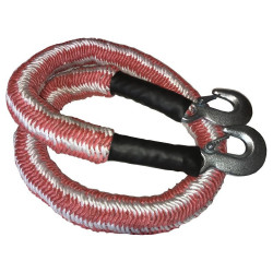 Linka holownicza elastyczna DMC z hakami rozciągliwa 2,5-3,5T