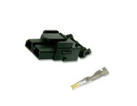 TSMFIT02-G Gniazdo żeńskie na kabel R10mm 2pin, seria Mini-Fit (terminale w komplecie) - Molex