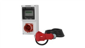 Odbiornikowe 32A Mobilny Licznik Energii Elektrycznej Mid Przewód 5X4mm2...