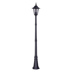 Latarnia ogrodowa STANDARD 230cm czarna IP44 na E27 K-7064A/1 CZARNY Kaja Lighting