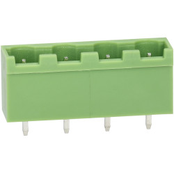 TruConnect 7.5mm Header Straight Closed 4 Way Terminal Block