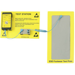 Antistat 093-0019 Testing Station Kit: Wrist/Footwear Tester CE Certified