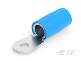 Zacisk oczkowy Ø , 5/16, M8 izolowany Niebieski TE Connectivity