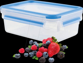 508540 EMSA food storage container CLIP &amp; CLOSE blue 1.0 l