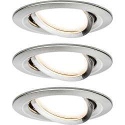 Paulmann 92959 Nova Plus LED Recessed Light Set 18W Iron Zigbee-Ready