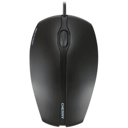 GENTIX Corded Mouse, USB, blackOptical, 1000 DPI, 3 buttons, retail packaging