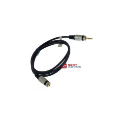 Kabel Jack 3,5 Wtyk-Gniazdo 1,5m Stereo, Przedłużacz Jack