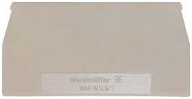 Ścianka końcowa i przegroda do złączek WAP WTL6/1 EN 1957710000 /20szt./