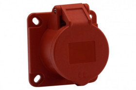 Gniazdo tablicowe proste 16A 4p IP44 /FE/