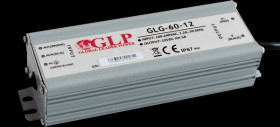 GLG-60-12 LED power supply unit, 60 W, 12 V DC, 5 A, IP67, CV+CC