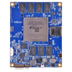 Arria 10 SoC with 1 speed (Dual ARM Cortex A9 + 660K LE)