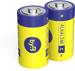 Alkali manganese-battery, 1.5 V, LR14, C, round cell, BYB-6-30A2008