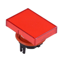 AL6H-LK2-R Red Rectangular Lens for A6 Series Switch IP65 IDEC