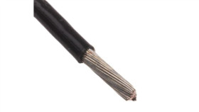 Przewód O Podwyższonej Odporności Etfe Czarny, 100M 37/0,25 Mm, 600 V, -75 ›...