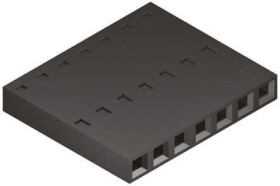 Osłona złącza 8-pinowe Żeńskie 1-rzędowe raster: 2.54 mm Molex Kabel SL Prosty Złącze SL