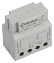 Przekaźnik mocy 24V dc SPST Finder 400mW Skrzynka rozdzielcza Śruba