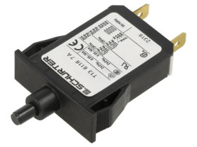 T13-611R-7 Wyłącznik nadprądowy Iznam: 7A MCB