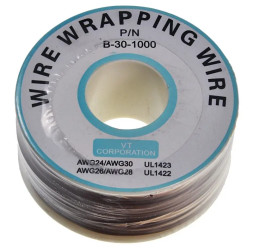 Przewód typu kynar AWG 0.24mm brązowy 200m