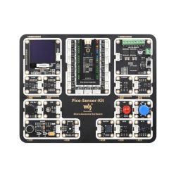 Zestaw 15 modułów podstawowych wraz z płytką rozszerzeń i 1.5" wyświetlaczem OLED dla Raspberry Pi Pico