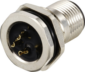 TRU COMPONENTS TC-12833200 Wbudowane złącze czujnika/aktuatora, piny: 3, 1 szt.